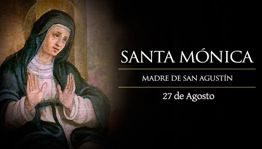 Hoy se celebra a Santa Mónica, la patrona de las esposas