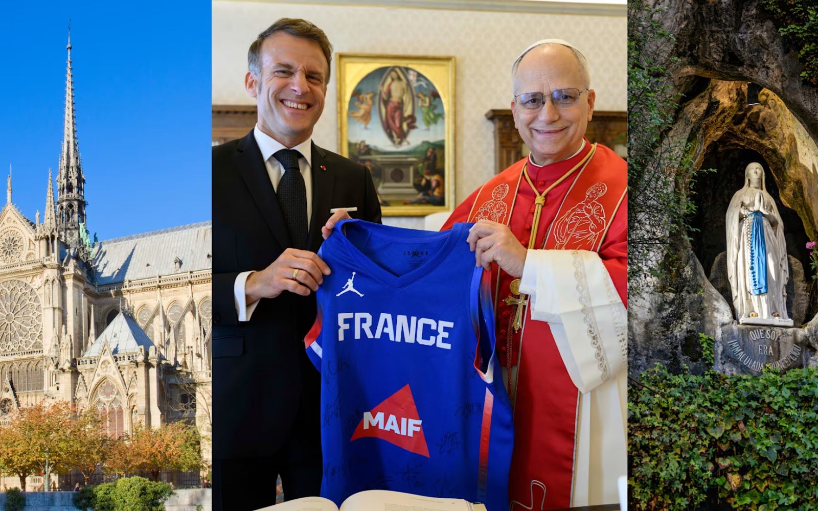 papa y macron